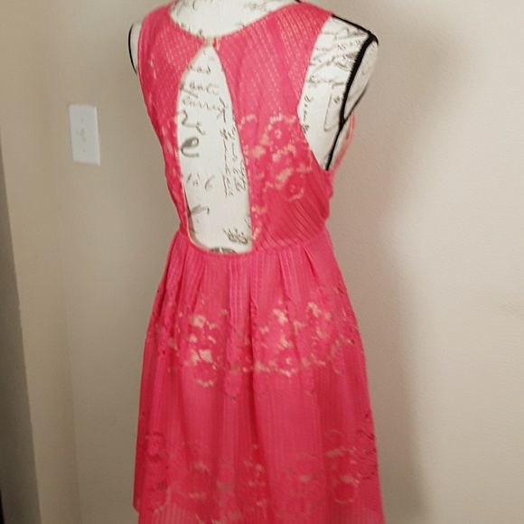 FREE PEOPLE CHERRY ROCCO LACE DRESS - Picture 6 of 8